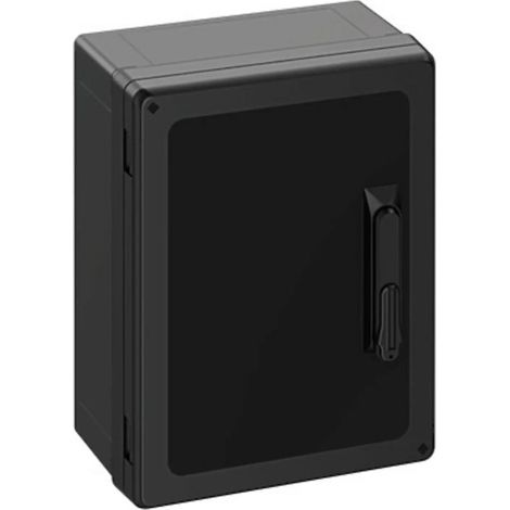 [GEBRAUCHT] B-Ware Spelsberg Schaltschrank GEOS-S 3040-18-o/SH schwarz plombierbar Polycarbonat Box (1/2)