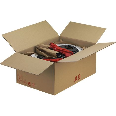 Caisse carton palettisable A  Norme LNE 4C + E 400 x 300 x 200 mm - COLIS 15 CAISSES (1/3)