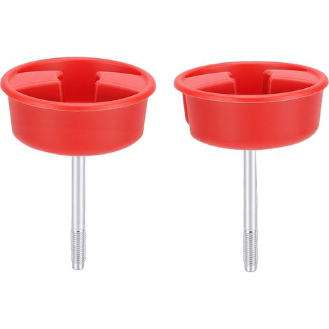 Bouton à vis de montage pour toit rigide, 2 pièces, 1CJ57DX9, panneau de remplacement automatique pour Jeep Wrangler JK 2007 – 2018, rouge (1/5)
