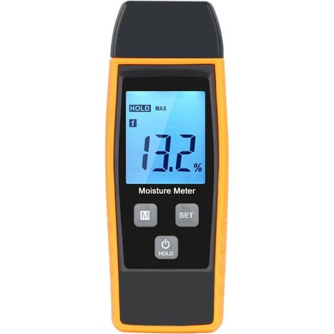 Misuratore di umidità digitale per legna da ardere, misuratore di umidità del legno portatile (1/5)