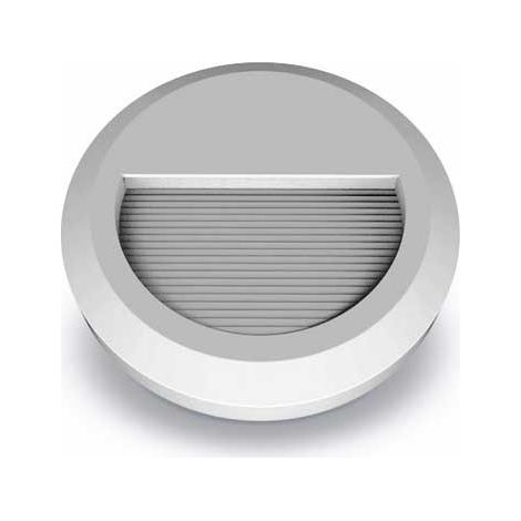 2W LED Wandleuchte 60LM 55°IP65 Grau Körper Rund VT-1142 G – SKU 1319 Warmweiß 3000K