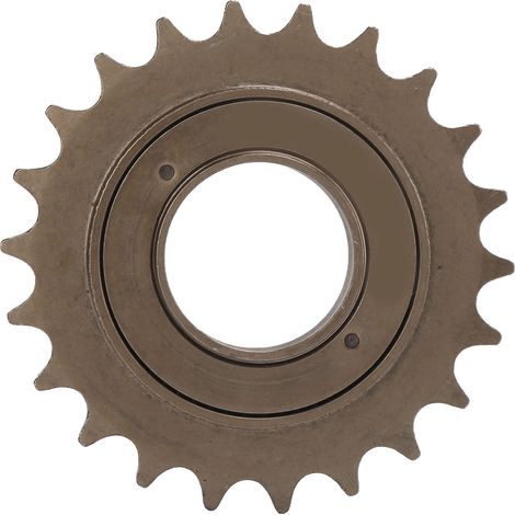 Leiser 22T-Freilauf für Singlespeed-Fahrräder, verschleißfest und rostfrei, langlebiges Fahrradzubehör – Braun (1/5)