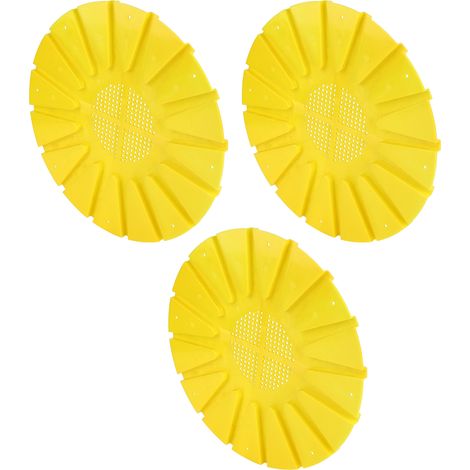 3-teiliges Set Bienenstock-Ausgangsscheiben, 16-fach runde Anti-Auslauf-Platten, Imkerwerkzeug (1/5)