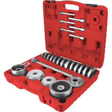 Coffret d extraction et de montage de roulement de roue 31 pièces
