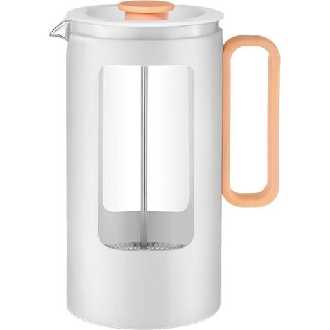 Bardusch - Cafetière à piston, coque de protection en polypropylène, cafetière à infusion à froid résistante à la chaleur (1/5)