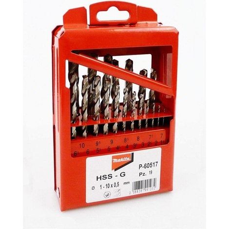 Makita - Metallbohrer-Set, 19-tlg. P-60517