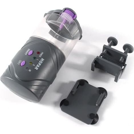 SABIR-(Voir photo) Distributeur de nourriture pour aquarium - ZJCHAO - H-9000 - Piles - Plastique (1/4)