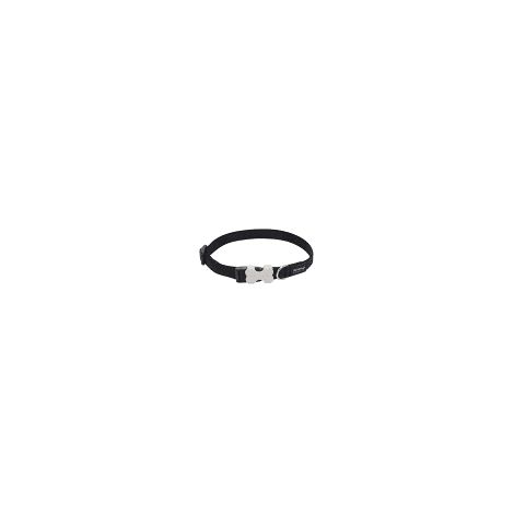 Collier chien réglable Red Dingo Basic noir Taille : T1