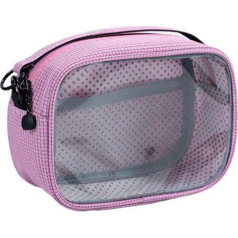 Sac De Rangement Pour Peluches Avec Poche En Et Fenêtre Transparente Rangement Peluches Et Trousse Maquillage Pour Poupée, Maquillage, (1/5)
