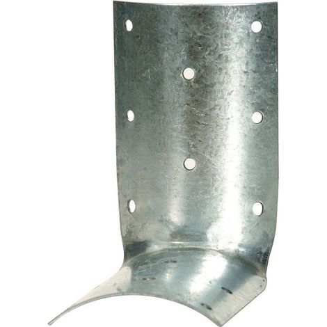 Simpson Strong Tie – Équerre pour bois ronds diamètre 60 à 120 mm – Acier galvanisé S250GD+Z275 – Dimensions 80x80x57 mm – Épaisseur 1,5 mm