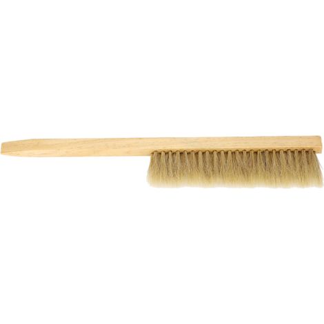 Spazzola per alveare con setole morbide di maiale, strumento per apicoltura con manico in legno, pratico ausilio per l'apicoltura. (1/5)