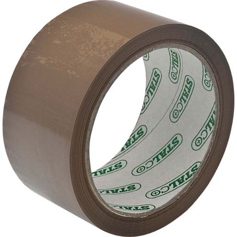 Braunes Packband 48 mm x 60 m stalco S-38260 (1/5)