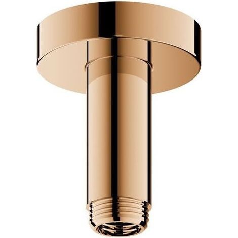 Braccio doccia ELEGANCE per attacco a soffitto 1/2', sporgenza 100 mm, bronzo lucido KEUCO