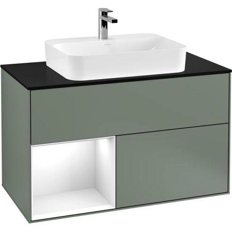 Villeroy & Boch G362GFGM meuble sous-lavabo Finion G36 (1/2)