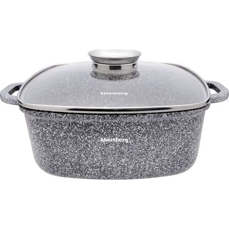 Topf mit Marmorbeschichtung 6,5L 28cm KLAUSBERG KB-7532 (1/5)
