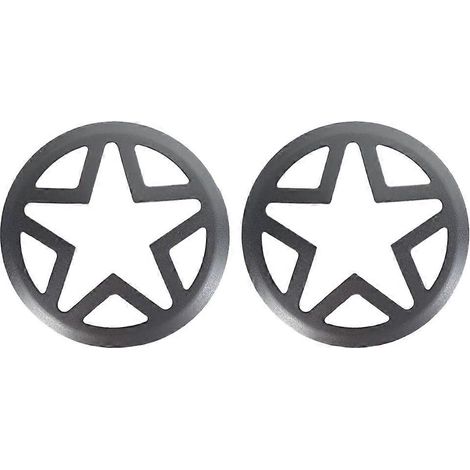 Cache de clignotant avant en aluminium avec étoile, garniture d'insert pour feu clignotant avant pour JK JKU Unlimited 200 (1/5)