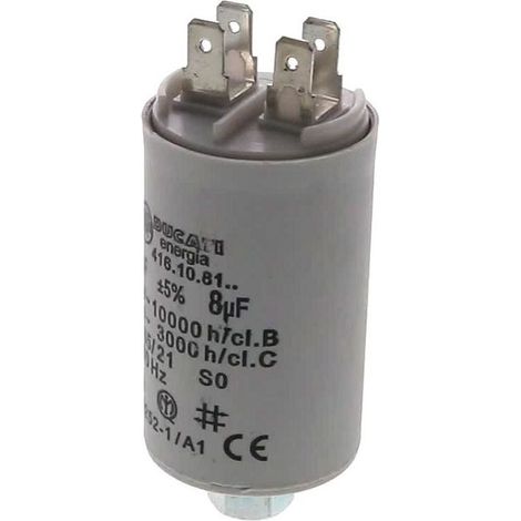 CURTISS, CONDENSATEUR Sèche-Linge 8uF (1/3)