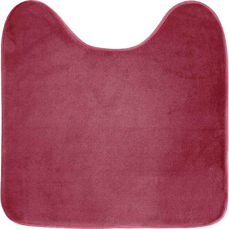 Tapis Contour WC "Vitamine" 45x45cm Framboise (1/3)