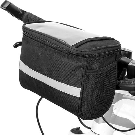 Sacoche de guidon pour vélo XJ3089, panneau de commande pour téléphone (1/5)