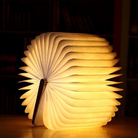 Lampada ambientale a LED a forma di libro (1/4)