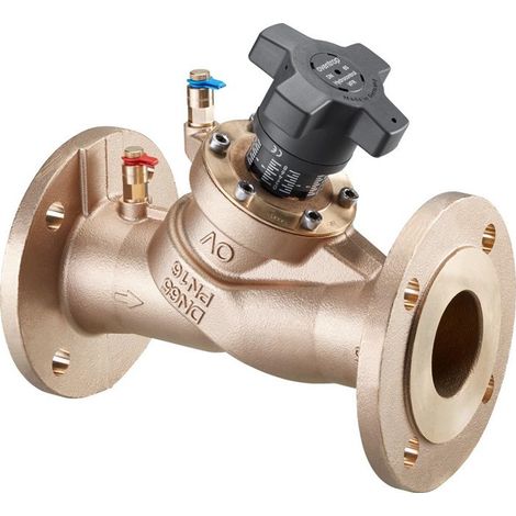 VALVOLA EQUILIBRATA. HYDROCONTROL FR DN 125, BRONZO con SET N 2