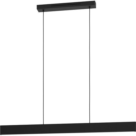 Eglo Andreas-Z LED-Hängelampe Schwarz 117 cm minimalistisches Design