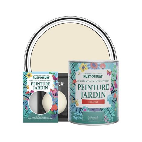 Peinture Jardin, Finition Brillante - Calcaire (1/3)
