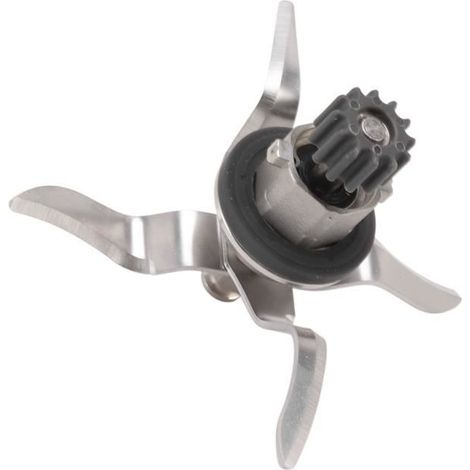 Lame de mixeur - SONEW - 4 feuilles - Acier inoxydable - 12 dents - Antirouille (1/4)