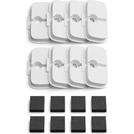 16 pièces Filtre Fontaine Eau Chat, filtres de Fontaine pour Chats, avec éponges de préfiltration, compatibles avec Petlibro 2,5 litres Dockstream Fontaine pour Chats (1/5)