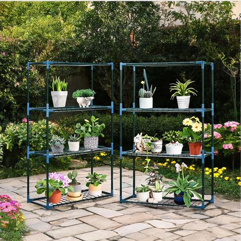 Porte-plantes 4 niveaux 70 x 27 x 110 cm (1/5)