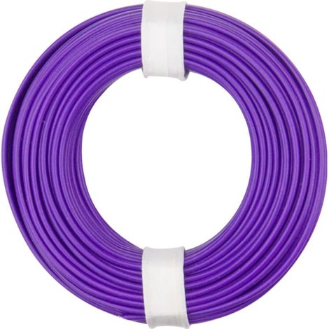 Donau Elektronik 175-016 Litze LiY 1 x 0.75 mm² Violett 1 St.