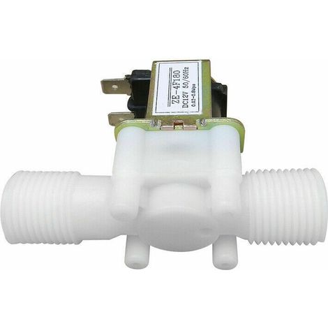 12V water solenoid valve, solar solenoid valve, 4-point normally closed inlet solenoid valve (1/5)