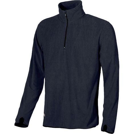 Sweat de travail polaire col zippé ARTIC - Bleu 3XL (1/5)