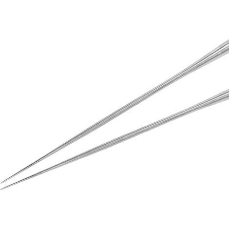 Baguettes japonaises à sushi en acier inoxydable avec manche en bois, accessoire de cuisine, taille L (1/5)