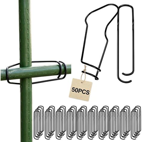 Plant Trellis Connecting Buckles, 50 Pcs Clips pour Tuteurs de Plantes (1/5)