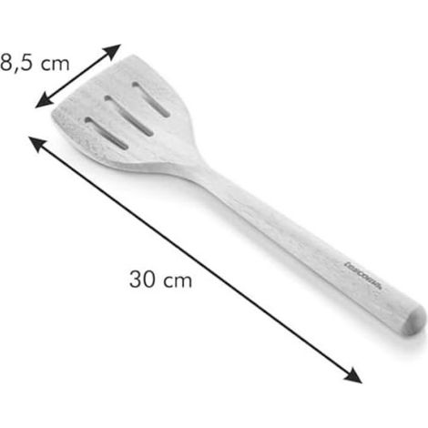 Pelle Perforée - Bois Naturel - 30 Cm - Pour Cuisson Grill Et Poêle - 1 Pièce (1/3)
