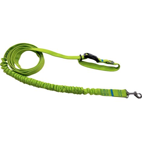 Guinzaglio sportivo regolabile Celadon con ammortizzatore, 280 cm, colore celadon. (1/4)