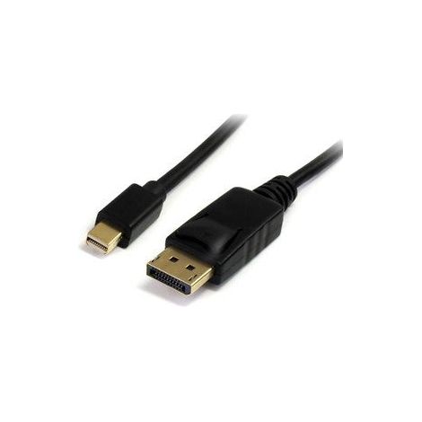 Cable DisplayPort Mini a DisplayPort Startech MDP2DPMM1M           1 m 4K Ultra HD Negro (1/5)