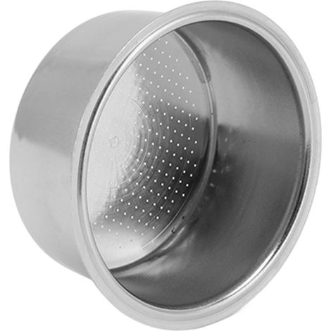 51-mm-Kaffeefilterkorb aus Edelstahl, drucklos, mit feinem Filter für 2 Tassen Kaffee, geeignet für Kaffeemaschinen zu Hause (1/5)