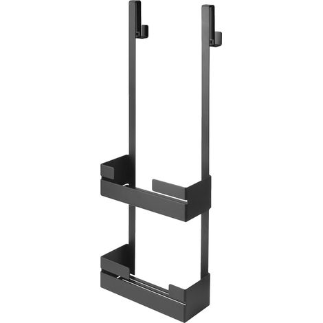 Deante Mokko étagère de douche noire mat acier inoxydable