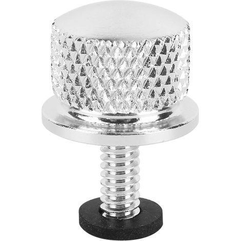 Boulon de selle de moto en acier inoxydable poli compatible avec la plupart des modèles 1996 et ultérieurs. (1/5)