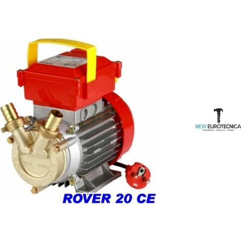 Pompa travaso elettrica rover "20 ce" elettropompa vino gasolio hp 0,5  bisenso (1/2)