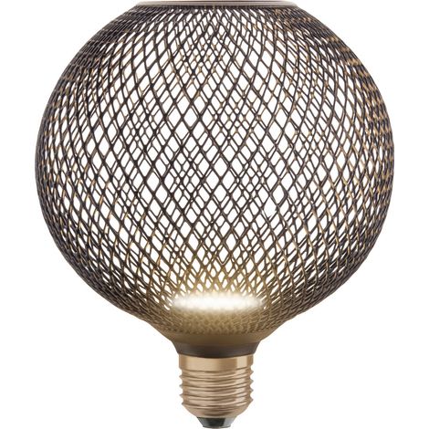 Osram LED Leuchtmittel Decor Flat Globe 125 schwarz 3,5W 827 matt E27 Non-DIM (1/5)
