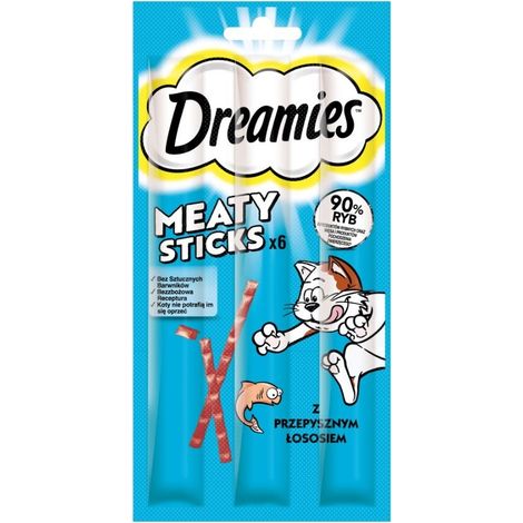 Dreamies Meaty Sticks Salmone 30g
