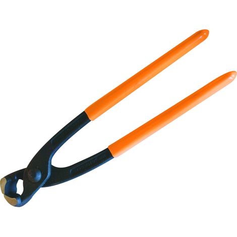 TEC HIT 320220 - Tenaille Russe - Gainée - Robuste - En Acier - 220mm - Noir/orange