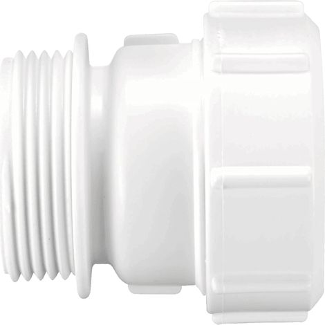 McAlpine T31U 1.5" Straight Connector - BSP Male x Universal (1/4)