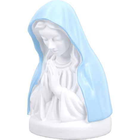 Vierge Marie prier veilleuse résine Statue lampe de bureau pour Table de chevet chambre décoration (1/5)