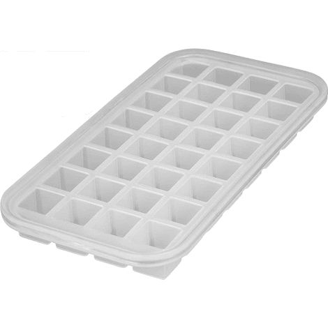 Molde para Cubitos de Hielo plastico para 32 uds Blanco (1/3)