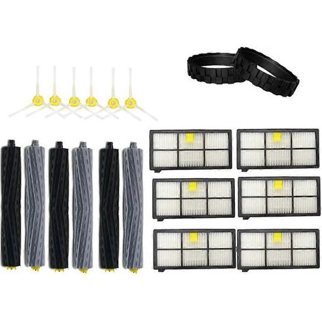 HEPA-Filter, Bürsten und Zubehör für iRobot Roomba Staubsauger der Serien 800, 900, 805, 864, 871, 891, 960, 961, 964 und 980 (1/5)