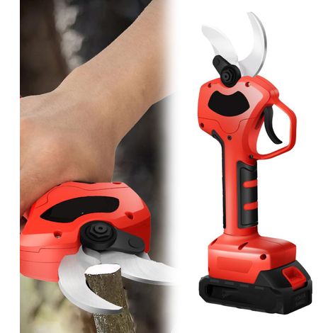 SéCateur éLectrique Professionnel,SéCateur d'arbre De Jardin Alimenté par Batterie 21V avec Moteur sans Balais, DiamèTre De Coupe RéGlable,Adapté à L'éLagage du Jardin (1/5)